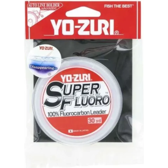 Флюорокарбон YO-ZURI SUPERFLUORO 30YDS 6Lbs 3kg (0.215mm)